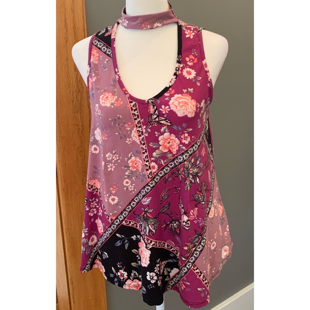 Eyecandy Top with Choker Neckline